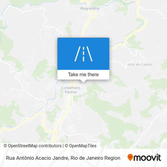 Rua Antônio Acacio Jandre map