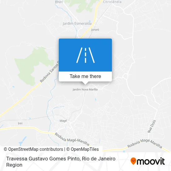 Travessa Gustavo Gomes Pinto map