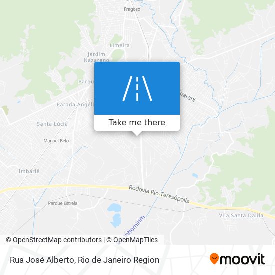 Rua José Alberto map