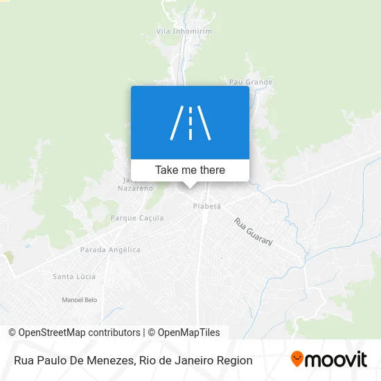 Rua Paulo De Menezes map