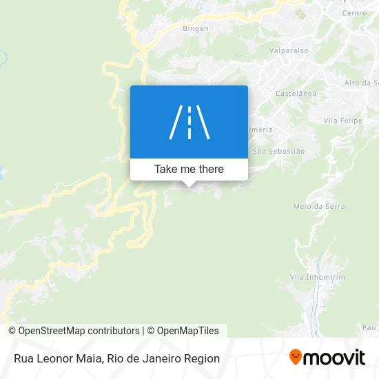 Rua Leonor Maia map
