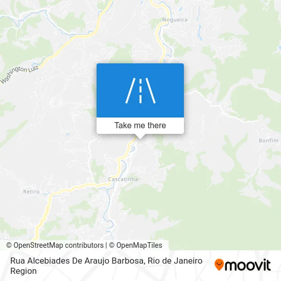 Rua Alcebiades De Araujo Barbosa map