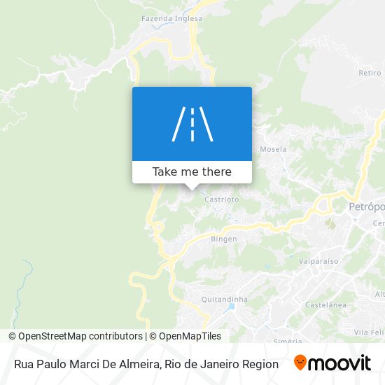 Mapa Rua Paulo Marci De Almeira
