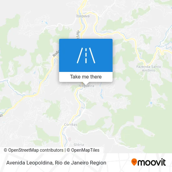 Avenida Leopoldina map