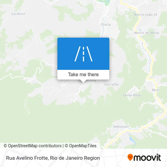 Rua Avelino Frotte map