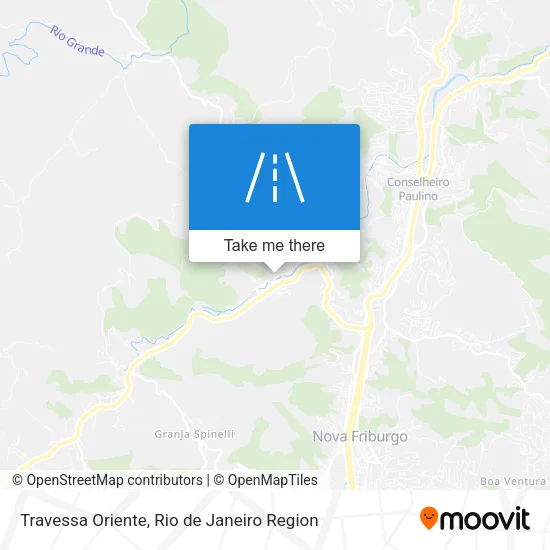 Travessa Oriente map