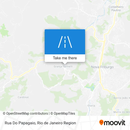 Rua Do Papagaio map