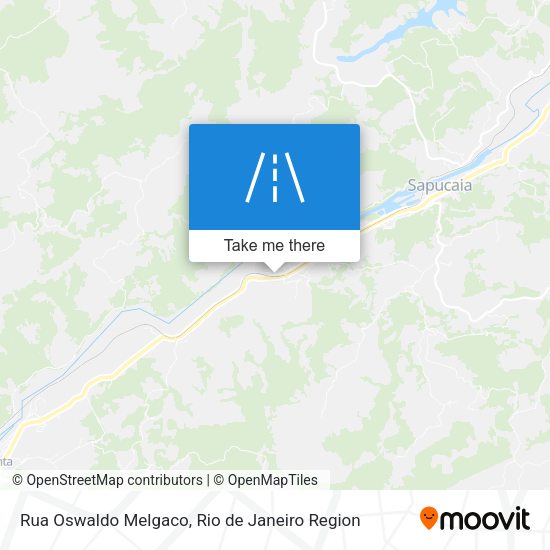 Rua Oswaldo Melgaco map