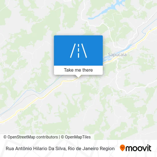 Rua Antônio Hilario Da Silva map