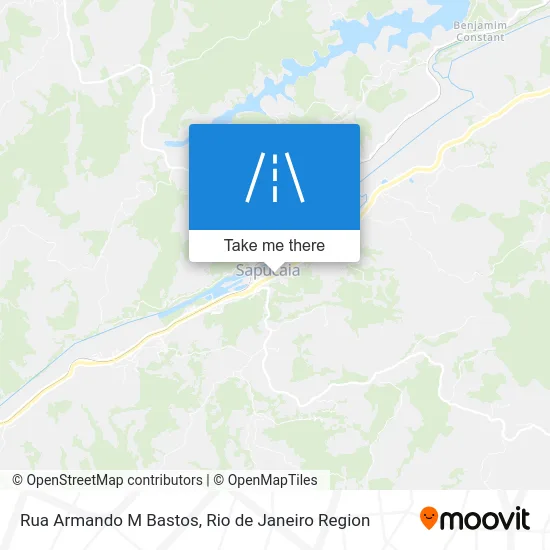 Rua Armando M Bastos map