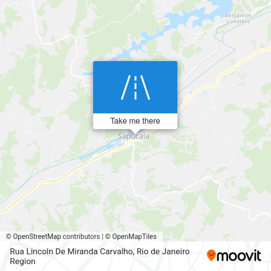 Rua Lincoln De Miranda Carvalho map