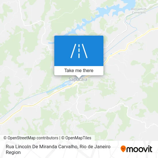 Rua Lincoln De Miranda Carvalho map
