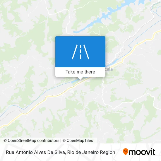 Rua Antonio Alves Da Silva map