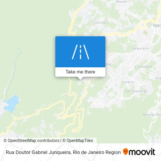 Rua Doutor Gabriel Junqueira map