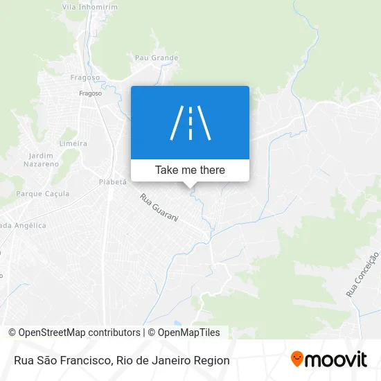 Rua São Francisco map