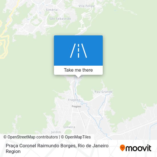 Praça Coronel Raimundo Borges map