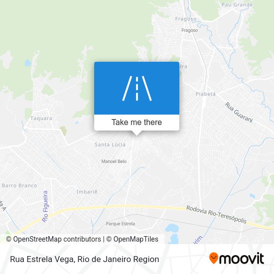 Rua Estrela Vega map