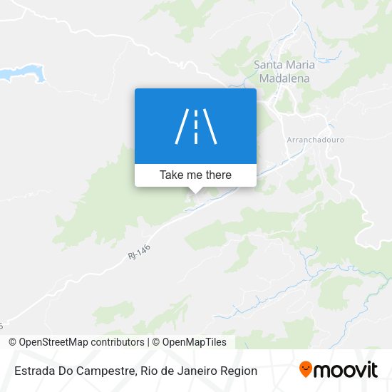 Estrada Do Campestre map