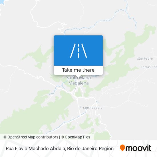 Rua Flávio Machado Abdala map