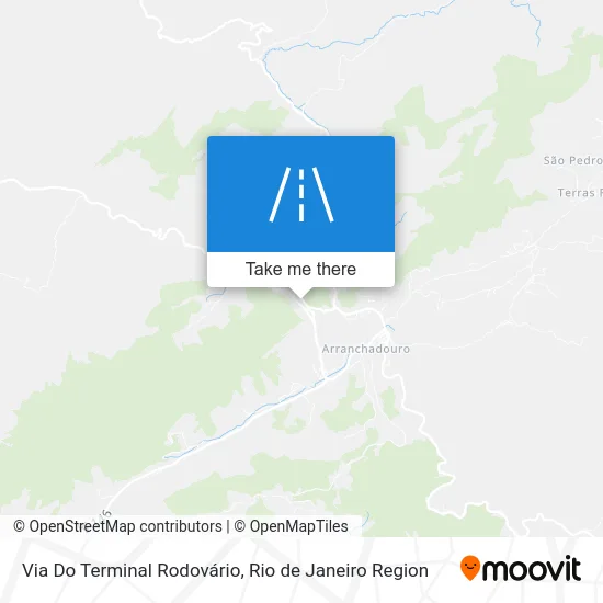 Via Do Terminal Rodovário map