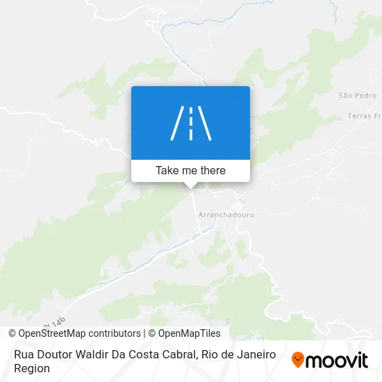 Rua Doutor Waldir Da Costa Cabral map