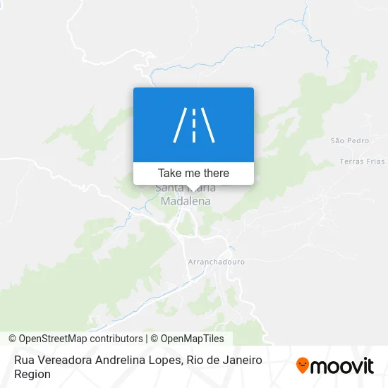 Rua Vereadora Andrelina Lopes map