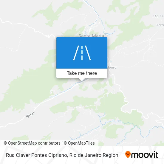 Rua Claver Pontes Cipriano map
