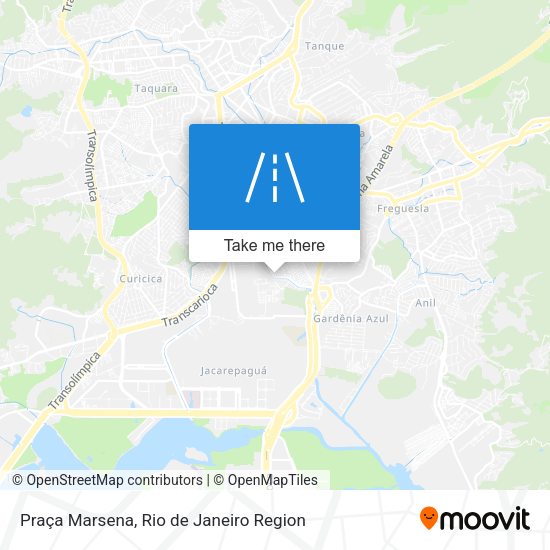 Praça Marsena map