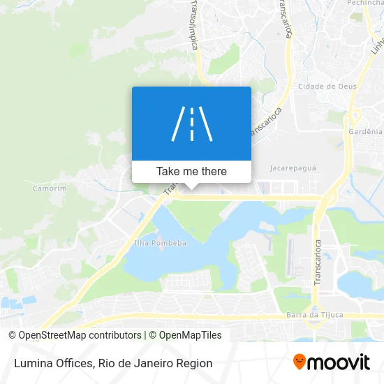Lumina Offices map