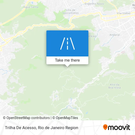 Trilha De Acesso map