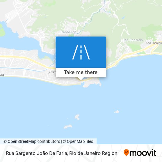 Mapa Rua Sargento João De Faria