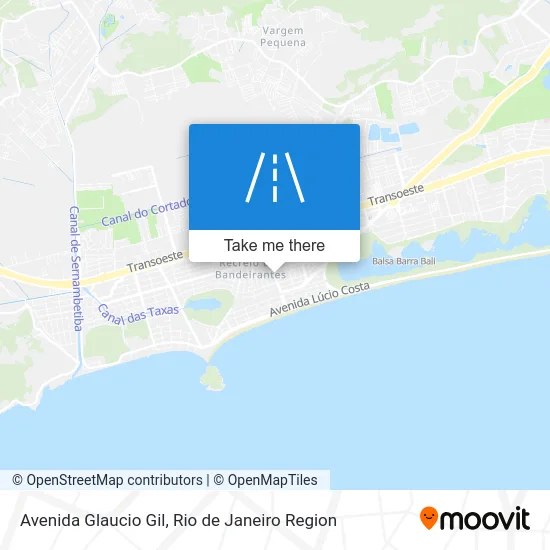 Avenida Glaucio Gil map