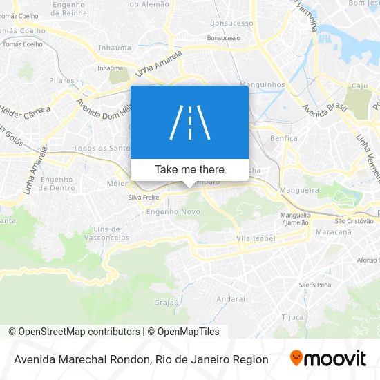 Avenida Marechal Rondon map