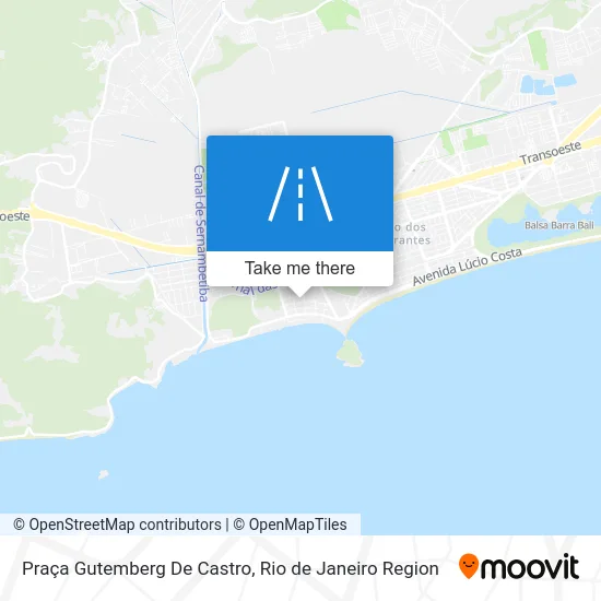 Praça Gutemberg De Castro map