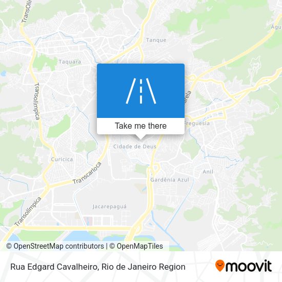 Rua Edgard Cavalheiro map