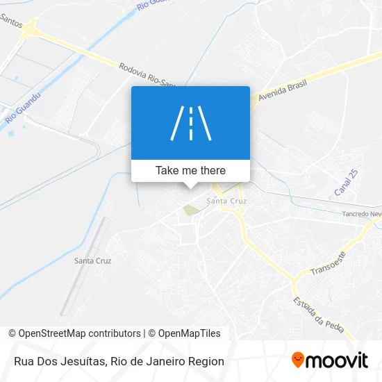 Rua Dos Jesuítas map