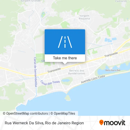 Rua Werneck Da Silva map