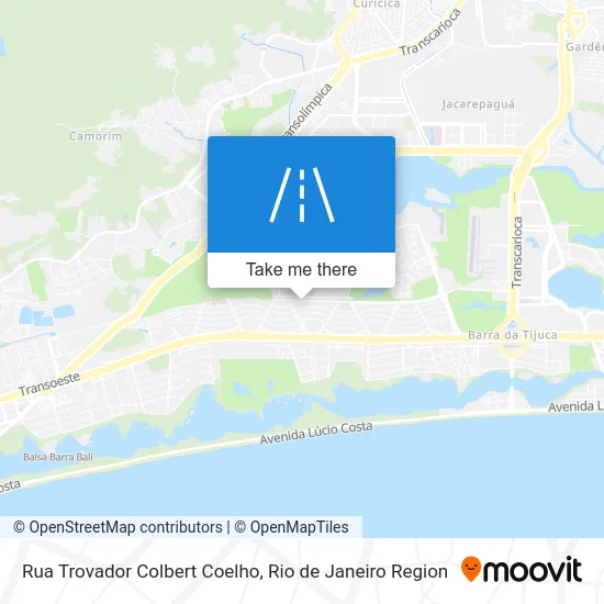 Rua Trovador Colbert Coelho map