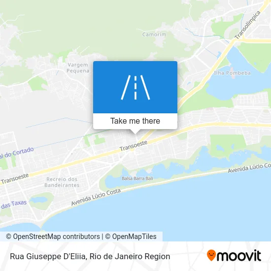 Rua Giuseppe D'Eliia map