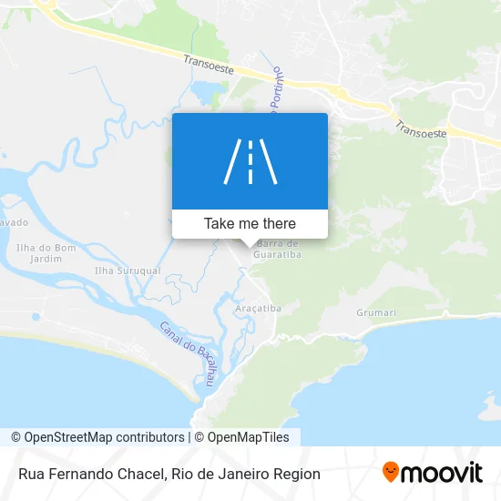 Rua Fernando Chacel map