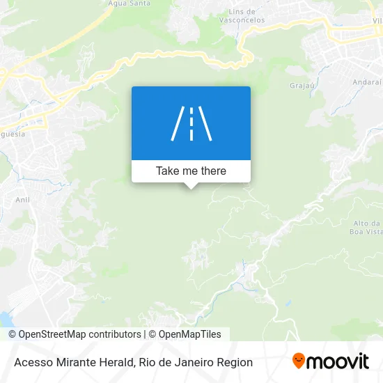 Acesso Mirante Herald map