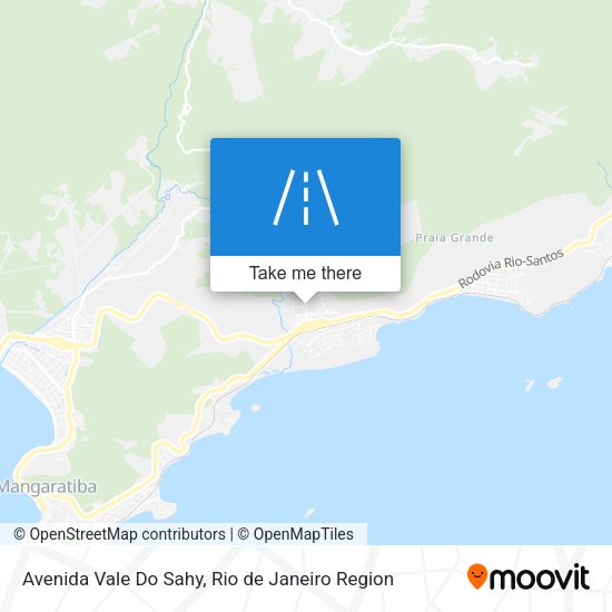 Avenida Vale Do Sahy map