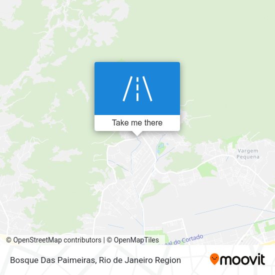 Bosque Das Paimeiras map