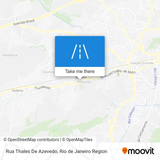 Rua Thales De Azevedo map
