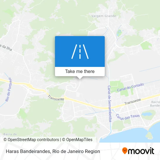 Haras Bandeirandes map