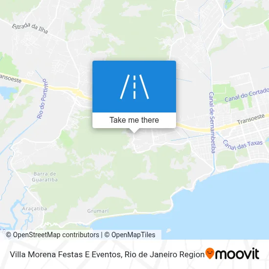 Villa Morena Festas E Eventos map