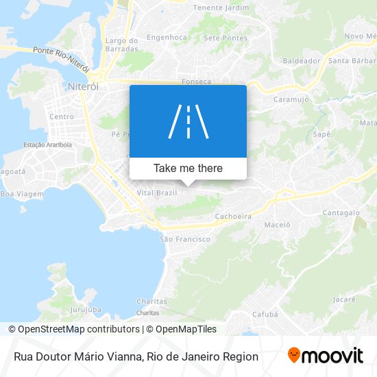 Rua Doutor Mário Vianna map
