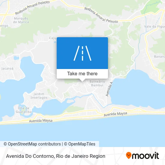 Avenida Do Contorno map