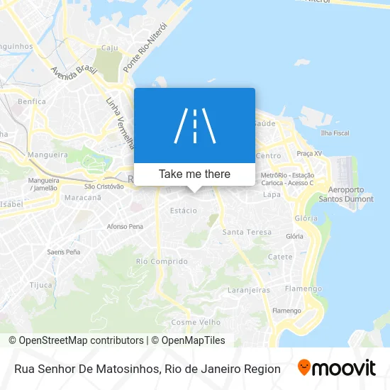 Rua Senhor De Matosinhos map