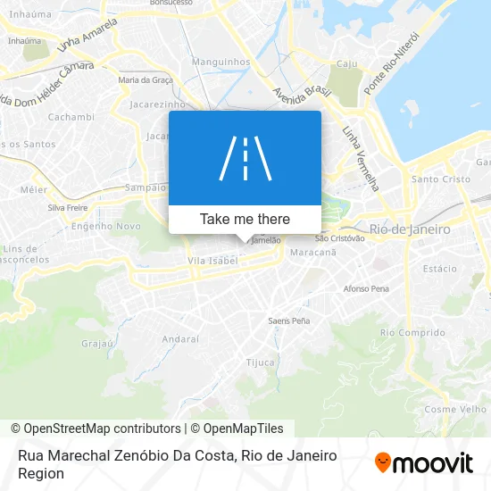 Rua Marechal Zenóbio Da Costa map